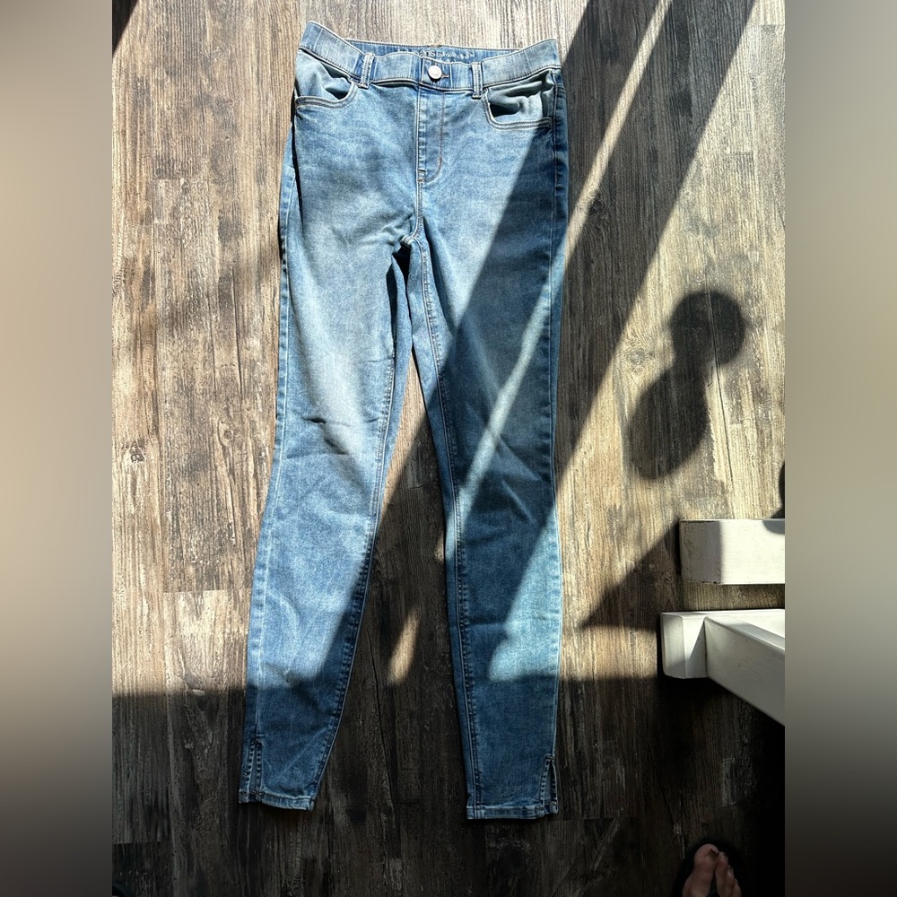 Maurices Light Blue Skinny Jeans